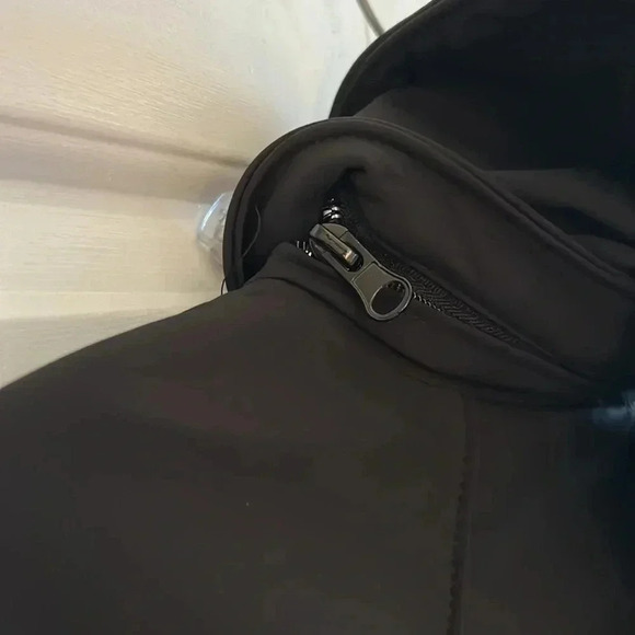 Y2K ,vintage tag,NWT MEN Large soft shell black jacket !Exc cond! Sporty,classic - Picture 9 of 14